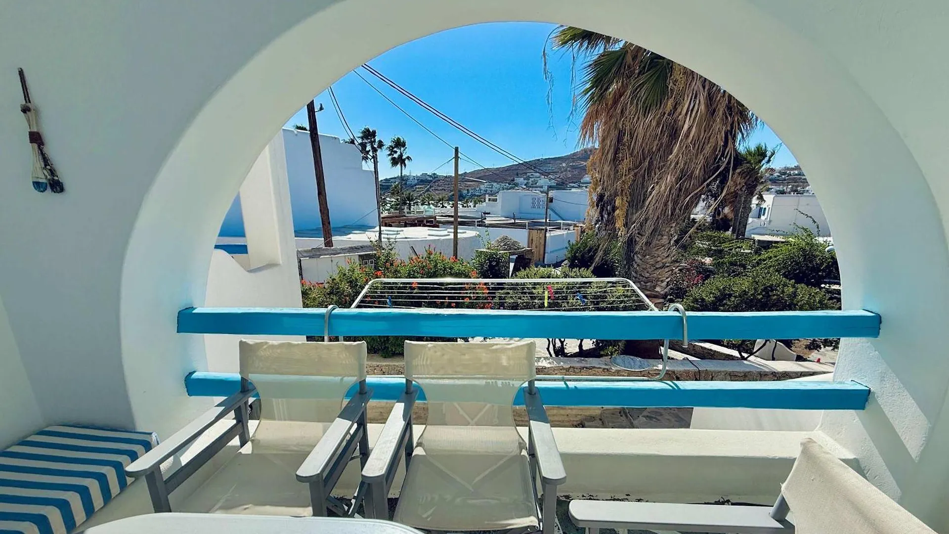 Stylish 2 Bd Escape Apt With Patio At Ornos Beach Ornos (Mykonos)