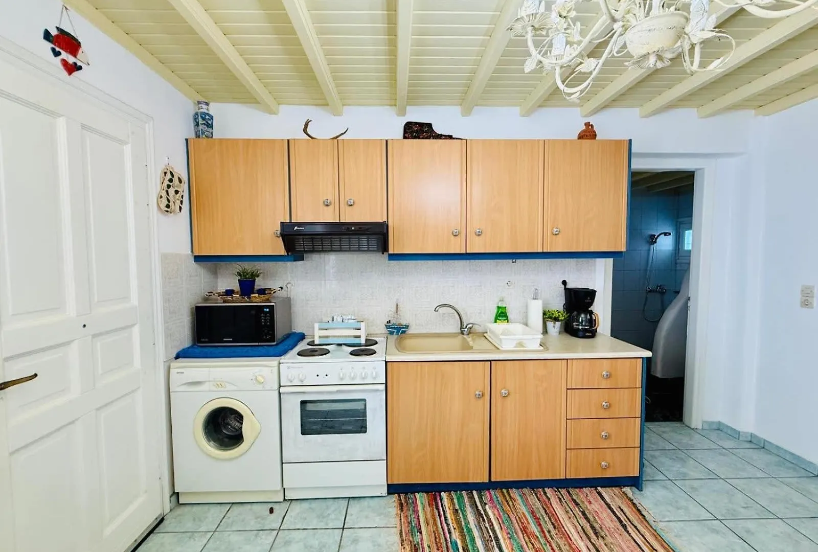 Appartement Stylish 2 Bd Escape Apt With Patio At Ornos Beach