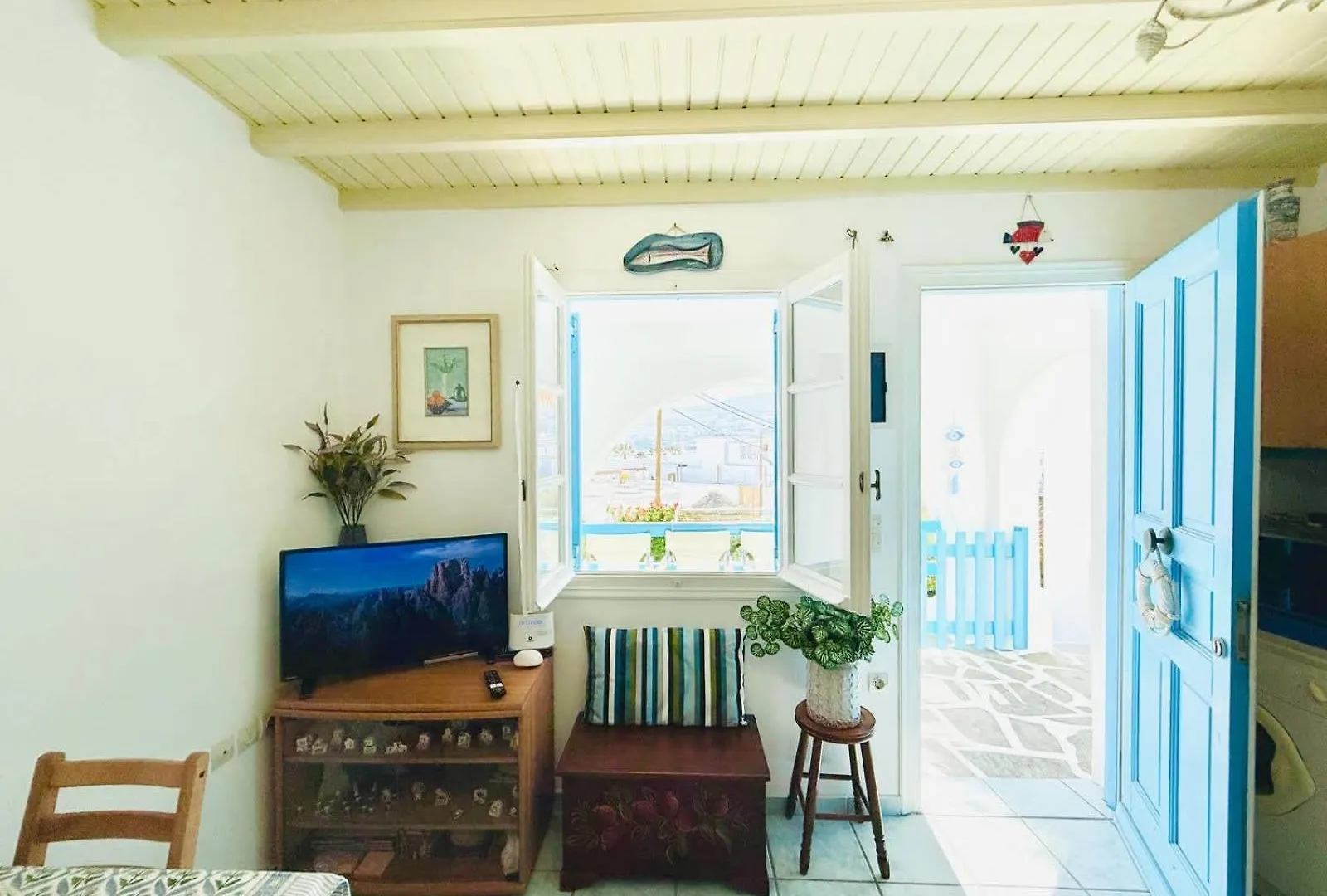Stylish 2 Bd Escape Apt With Patio At Ornos Beach 0*, Ornos (Mykonos) Griekenland